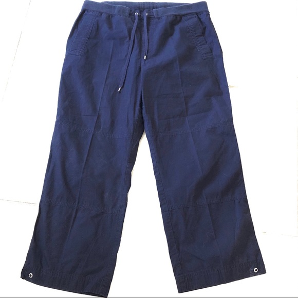 Ralph Lauren Pants - 3 for $25 Navy Mid Rise Cropped Capris Pants 12